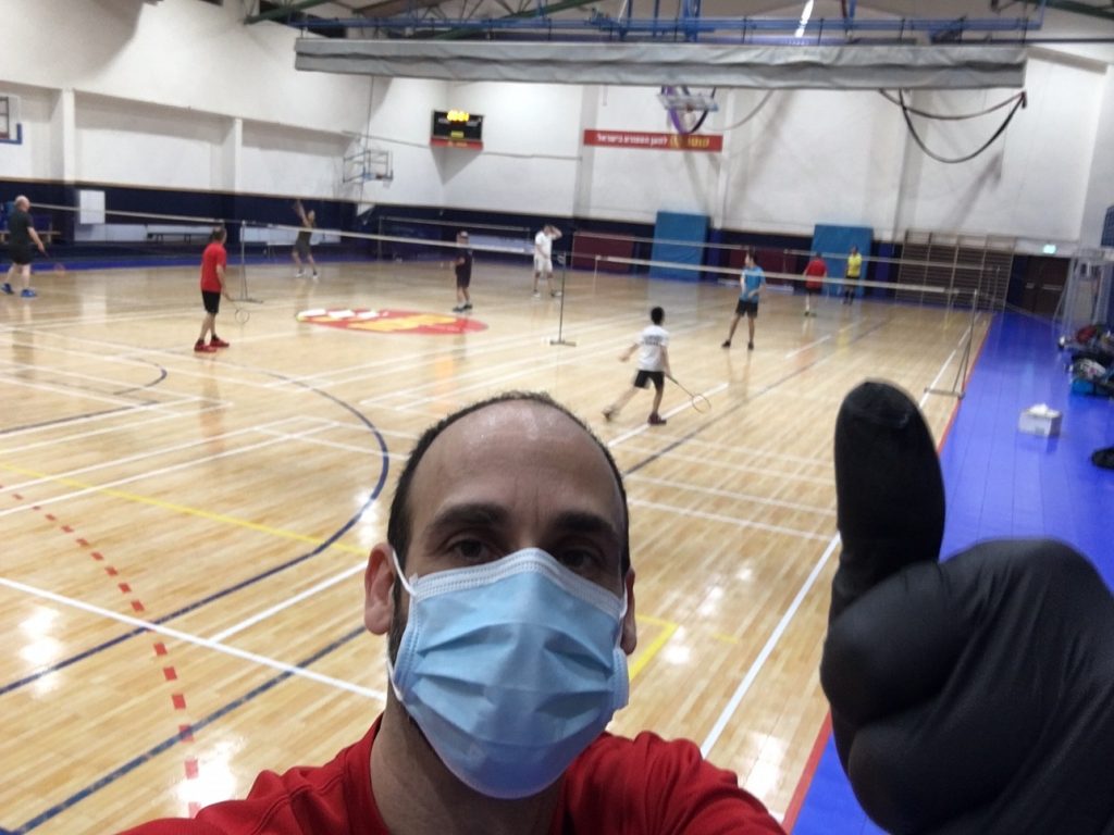 פעילות בדמינטון בזמן הקורונה